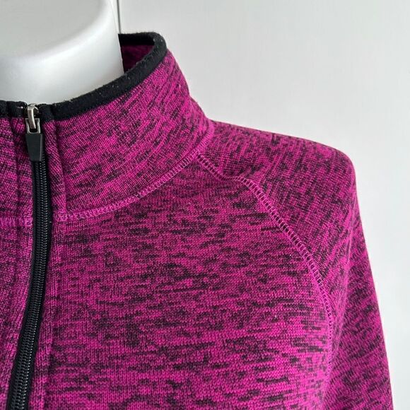 Fleece Lined Zip-up Athletic Top, Size 3X, Exertek Women - Picture 5 of 8